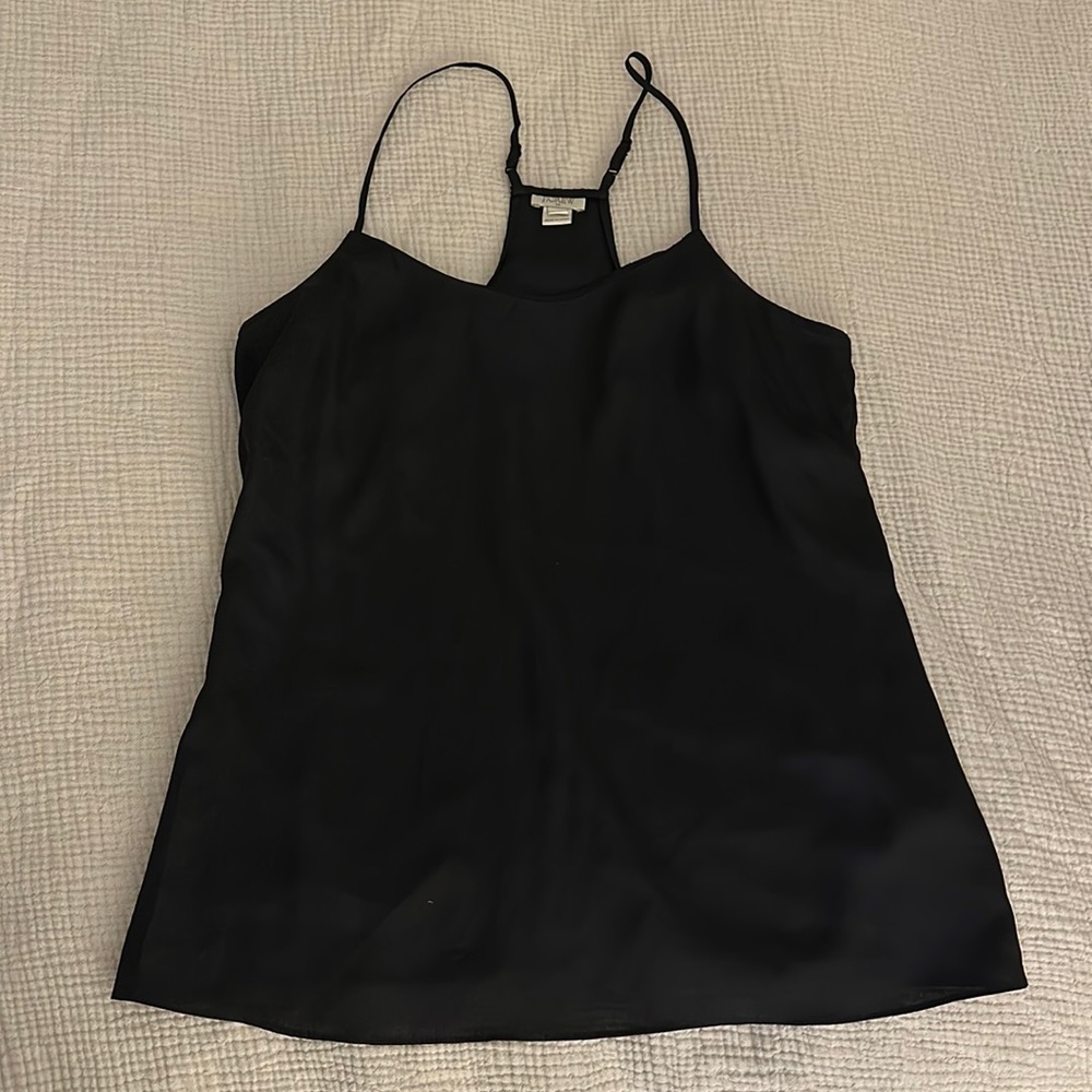 J Crew Racer Spaghetti Strap Tank